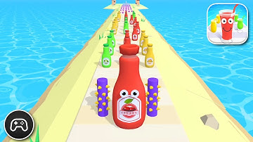 Juice Run - Gameplay Walkthrough Part 92 - Basic Solution Levels 368-370 (iOS, Android)