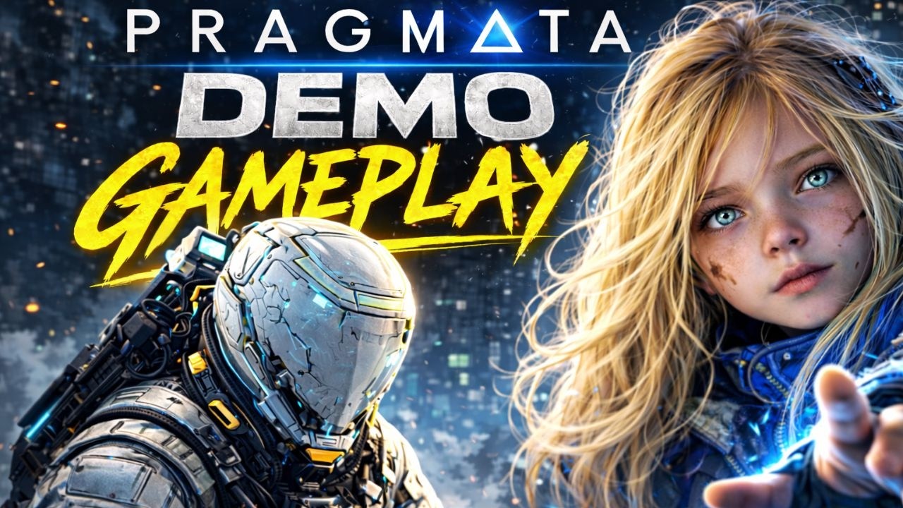 ¡Este juego será UNA COMPLETA LOCURA! - Demo - Pragmata Sketchbook