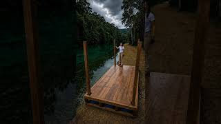 Building my dream floating cabin from scratch! #shorts #diy #diycrafts #tips #home #viral