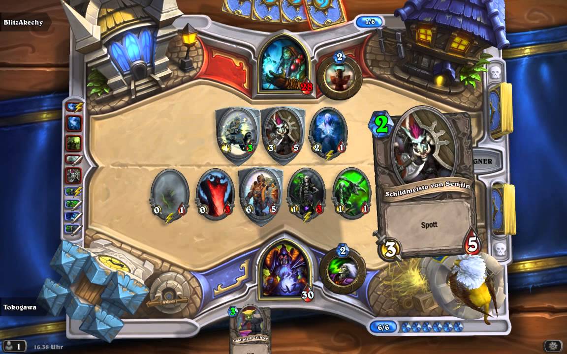 Tokogawa Gaming: Hearthstone, Hexenmeister VS Schamane