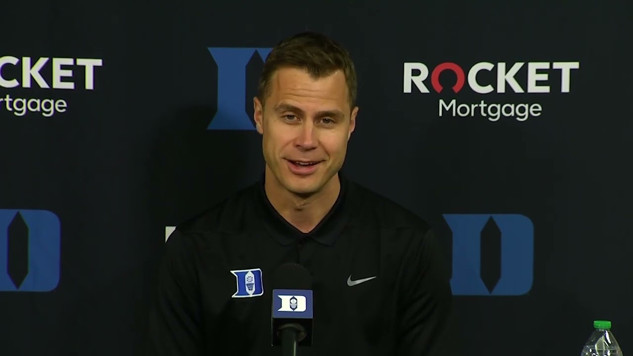 Jon Scheyer's 1st Press Conference as Duke's Head Basketball Coach (Full)