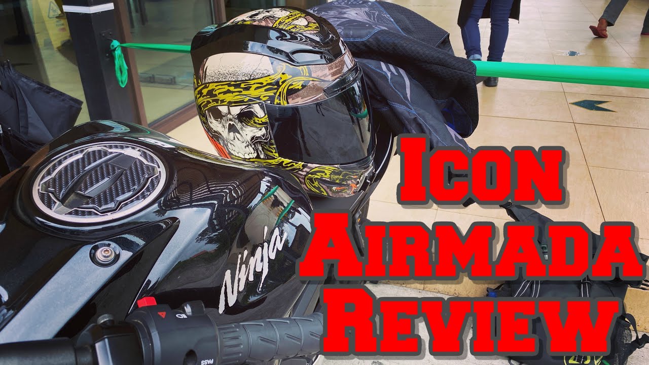 Icon Airmada 4 Year Ownership Helmet Review | Icon Airmada Vitriol