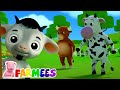 Bebê cabra bebê cabra | Rimas para crianças | Farmees Português | Desenhos animados | Baby Goat