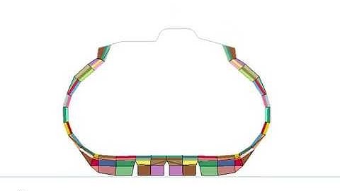Drop Test for Estimating the Free Vertical Vibration Mode of a Truck Tire using  LS-DYNA