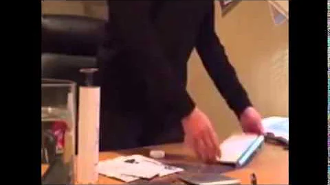 Glitter Bomb Attack Captured in Real Life