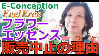 FeelFreeフラワーエッセンス☆販売中止の理由と今後のビジョン【イーコンセプション】