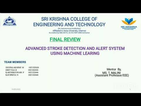 Advanced stroke detection and alert system using machine learning