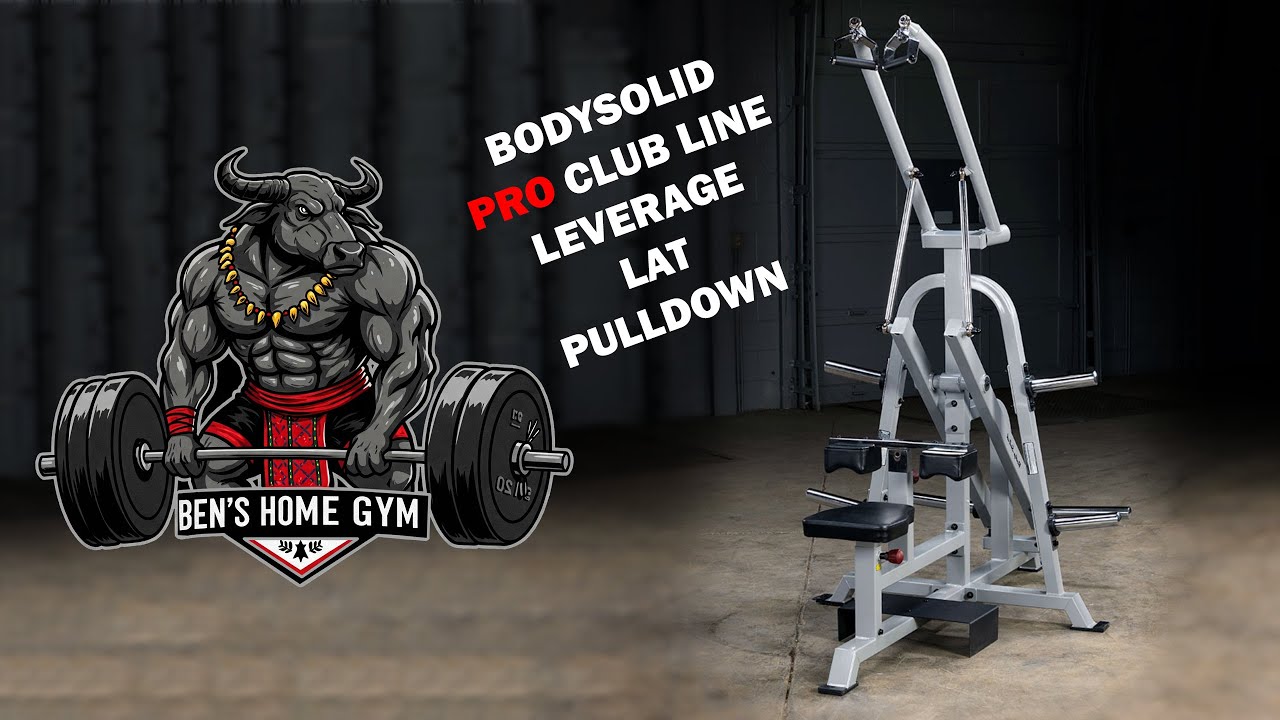 Body Solid Pro Club Line Leverage Lat Machine - a machine you'll want to add for back workouts.