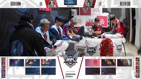 ALTER EGO VS GEEK FAM MATCH 2 MPL ID S6 WEEK 5 DAY 1 | AE AHMAD PAKE ALDOUS TRIPLE KILL