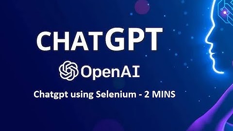 How to automate ChatGPT using Python Selenium