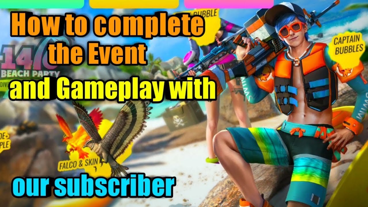 How to complete the Event and Gameplay with our subscriber - YouTube