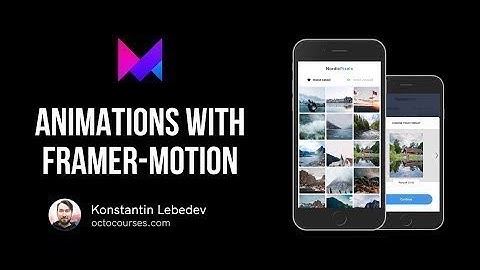 Animation with Framer-Motion - #10 using whileTap & whileHover