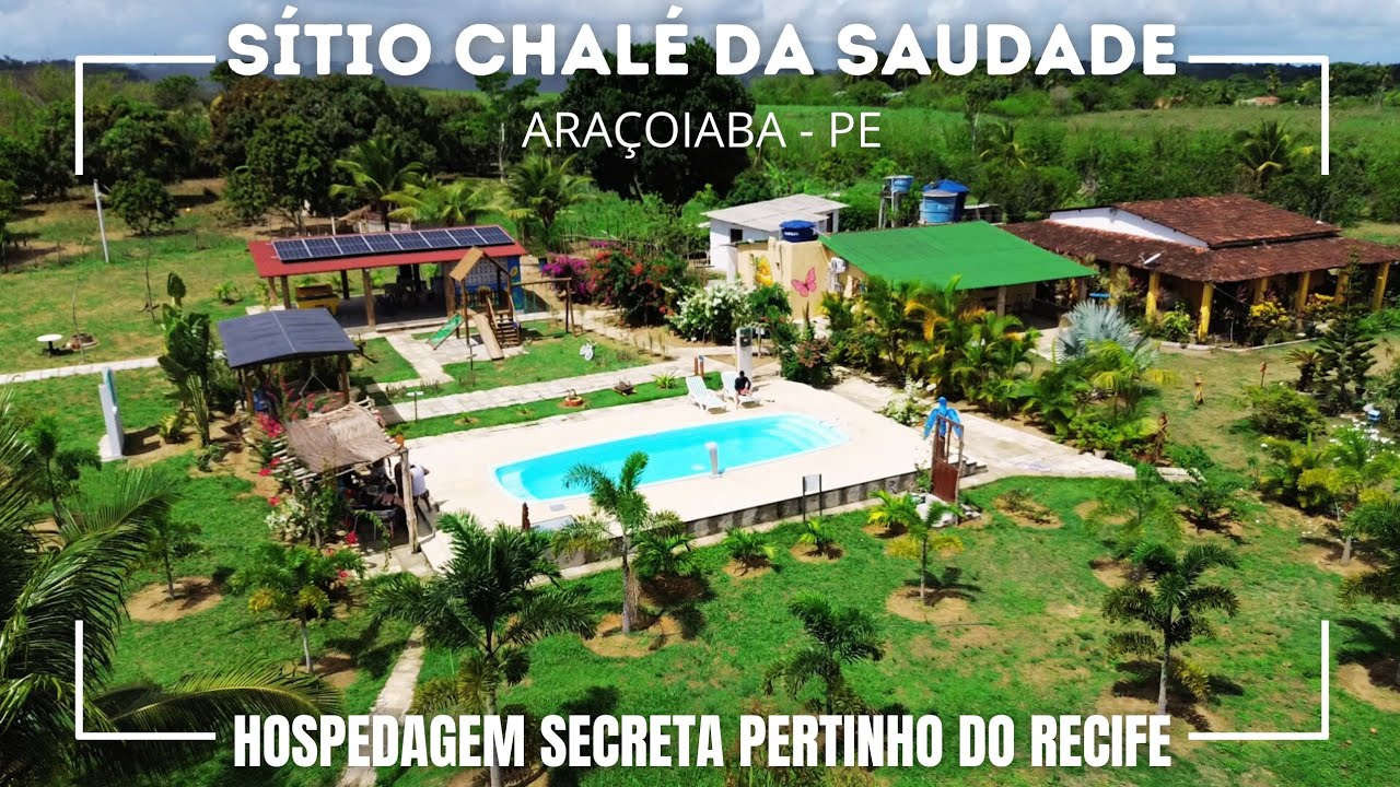 ARAÇOIABA PE - Sítio Chalé da Saudade, um paraíso rural pertinho do Recife.