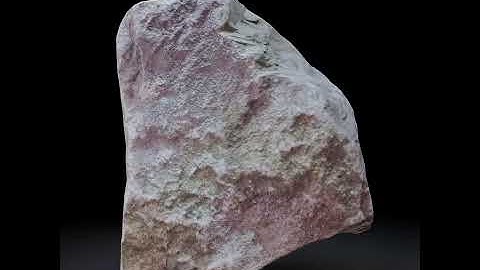 Rock 3D model - Photoscanned PBR Textures