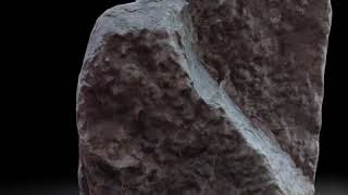 Rock 3D model - Photoscanned PBR Textures