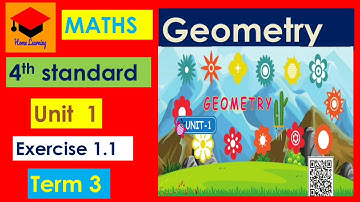 Geometry - Iterative Patterns- 4thStandard - Maths - Unit 1- Exercise 1.1 - Page No: 1 to 4 - Term 3
