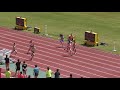 女子100m予選9組 2024千葉県高校総体