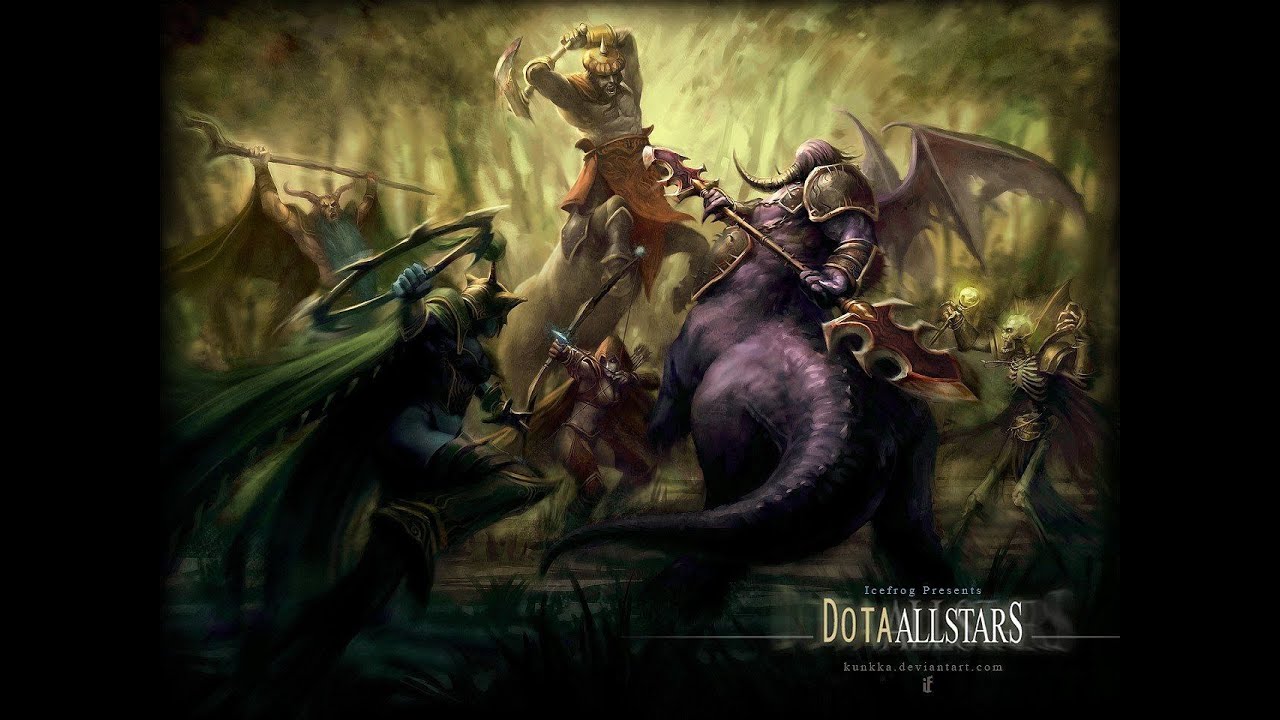 ⚡Dota 1 Live — эпичные бои, старый добрый Warcraft