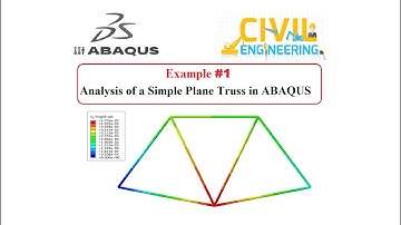 #1 Analysis of a Simple Plane Truss in ABAQUS
