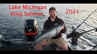 Salmon Fishing Lake Michigan Adventure #2 for 2021 (Door County) out of Sturgeon Bay Wisconsin