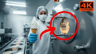 Ice Cream Factory Inside A Modern Production Line How Ice Cream Is Made Step By Step Full Process