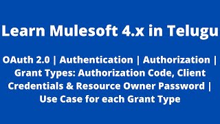 OAuth 2.0 Part 1 | Authentication | Authorization | OAuth Dance | Grant Types & its Use Cases