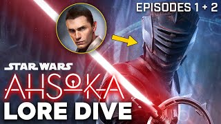 AHSOKA Episode 1 & 2 LORE DIVE | Filoni Mignon
