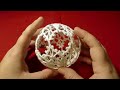 Шар на елку, Новогодний шар крючком _Crochet Christmas ball #вяжемкрючком #новогоднийшар