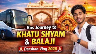 Khatu Shyam to Mehandipur Balaji bus Traveling Aarti #balaji #khatushyam #traveling 