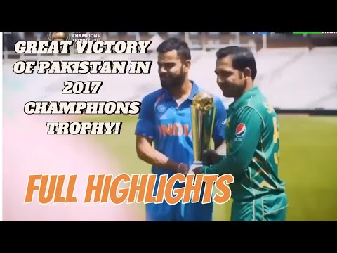 GREAT VICTORY IN 2017 CHAMPHIONS TROPY