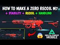 How to Make NO RECOIL M7 in Delta Force Mobile (Zero Recoil Build)