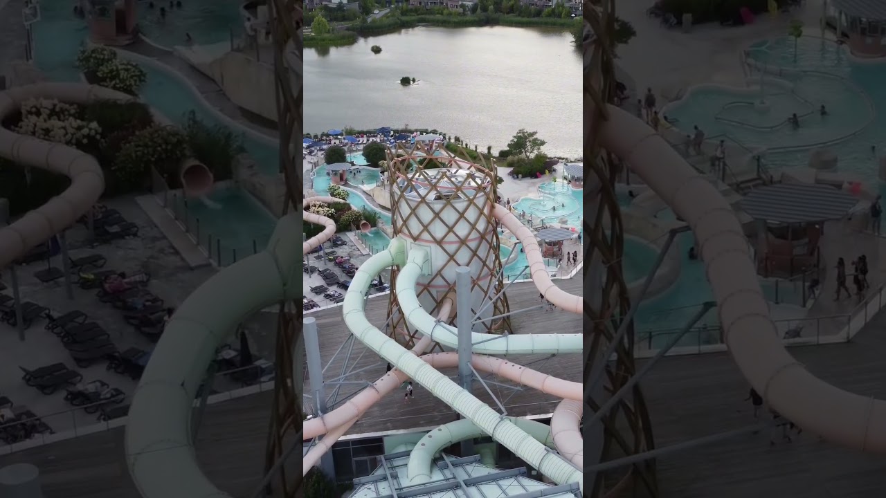 GROOTSTE BUITENZWEMBAD OOIT 💦🤩 VILLAGES NATURE PARIS 🫶🌴