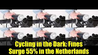 Cycling in the Dark   Fines Surge 55  in the Netherlands   Winter Safety Tips