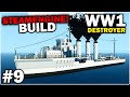 Weve built a rubbish steam engine  ww1 destroyer build  stormworks  part 9