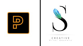 S Letter Design - pixellab editing screenshot 3