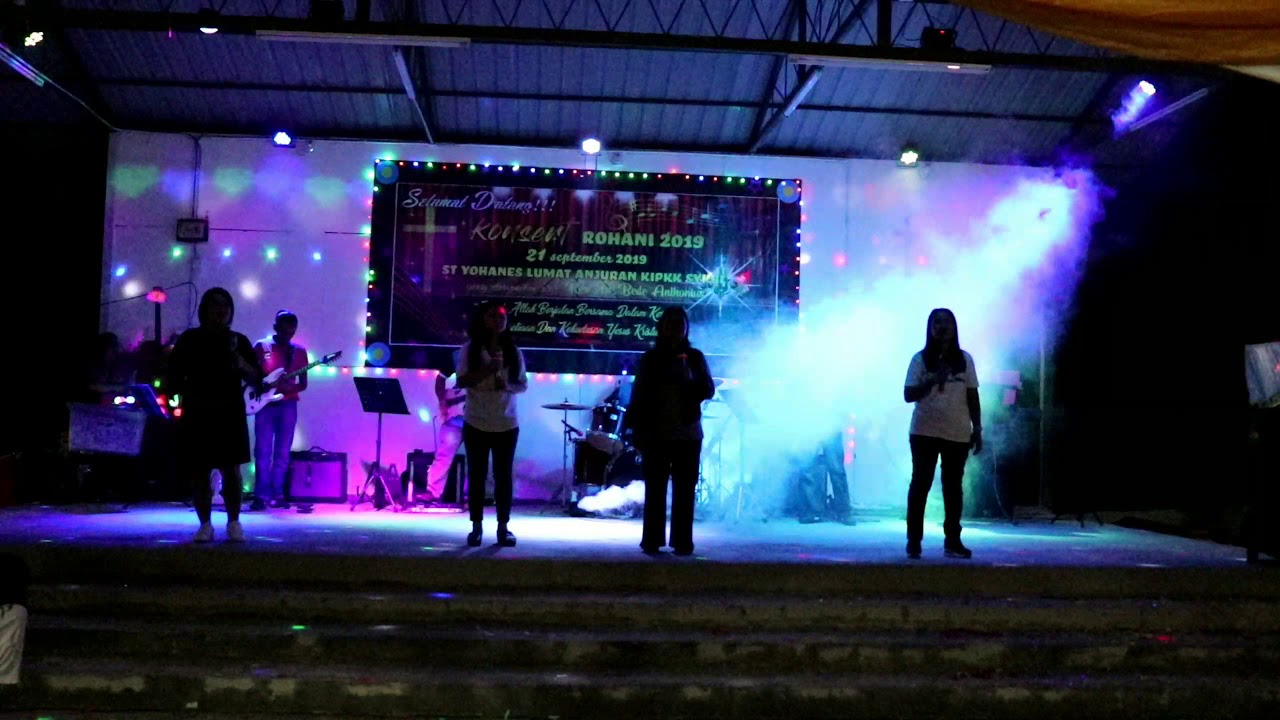 Persembahan dari semua artis2 Konsert Rohani 2019 - YouTube