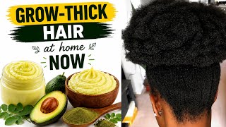 The ingredients her hair loves. GROW-THICK HAIR at home in this month of May|Brenda Okolocha 