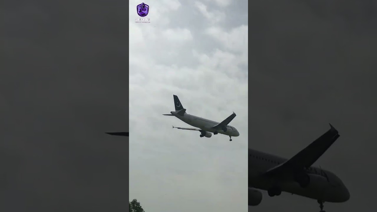 Airbus A320 landed in Lahore airport 