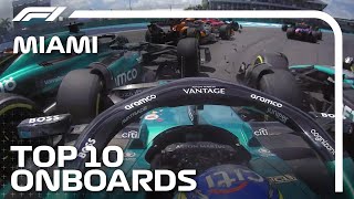 Stroll And Norris Collide And The Top 10 Onboards | 2024 Miami Grand Prix | Qatar Airways
