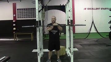 Improving the Front Squat Rack Position
