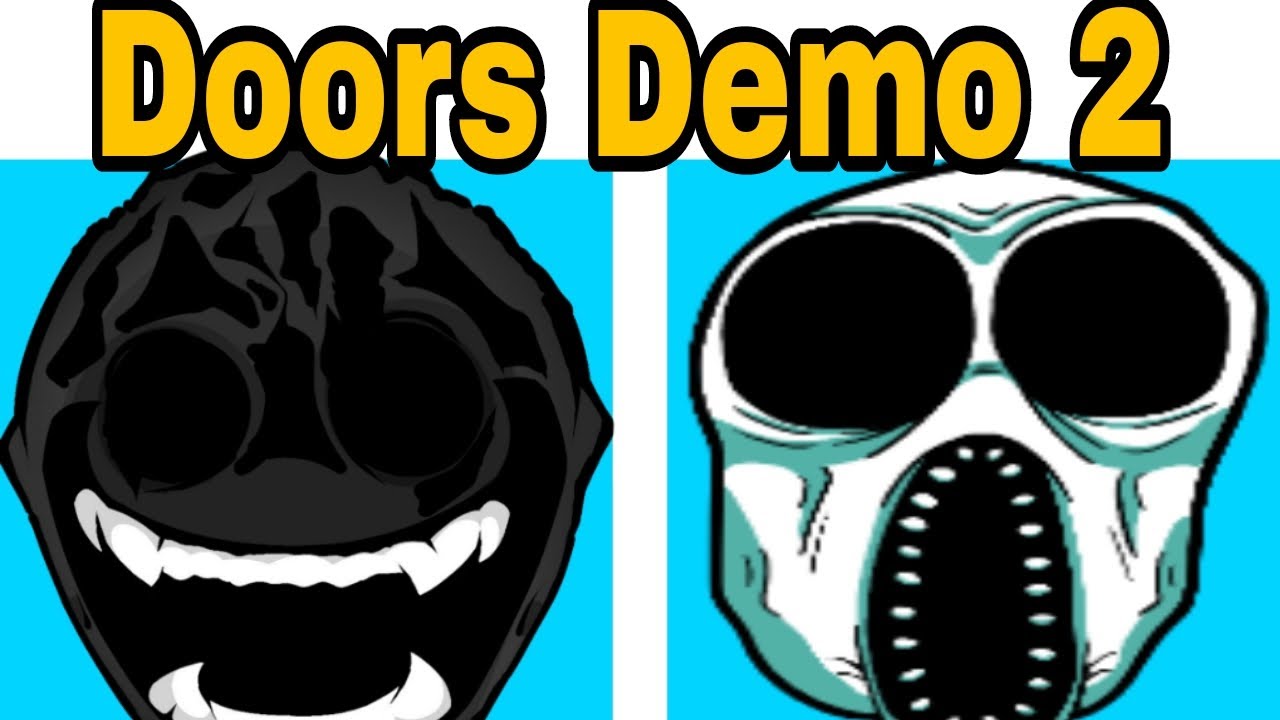 FNF Doors Demo 2 Roblox Doors FNF mod [PC] YouTube