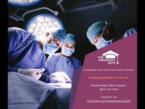 Webinar on UK Medical Schools, with The Medic Portal