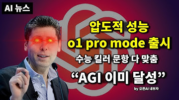 AI뉴스 - 오픈AI o1 Pro, AGI 이미 달성, Llama 3.3, 제미나이 1206, 코파일럿 비전, Grok + Aurora 등