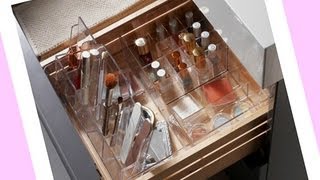 فكرة ترتيب المكياج من إيكيا Ikea Makeup Organization