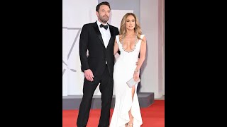 Jennifer Lopez & Ben Affleck at the 78th Venice Film Festival for the premiere of The Last Duel