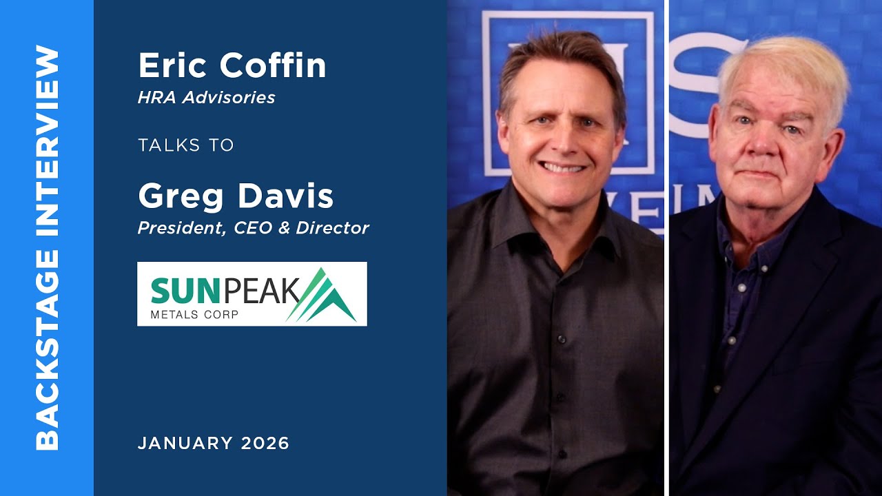 Greg Davis of Sun Peak Metals talks to Eric Coffin | Metals Investor Forum | January 2026
