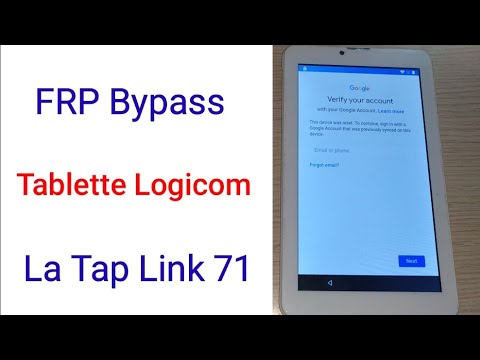 FRP Bypass Tablette Logicom La Tap Link 71