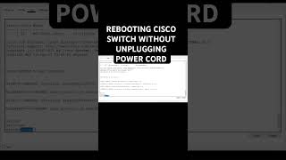 Reboot Cisco switch, network engineer, CCNA