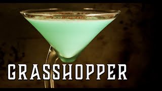 Grasshopper Cocktail - Booze On The Rocks