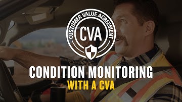 Stay Ahead of Every Job with a Cat® CVA and Condition Monitoring